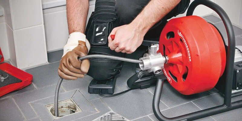Drain cleaning service in Prescott Valley, Arizona using professional plumbing equipment