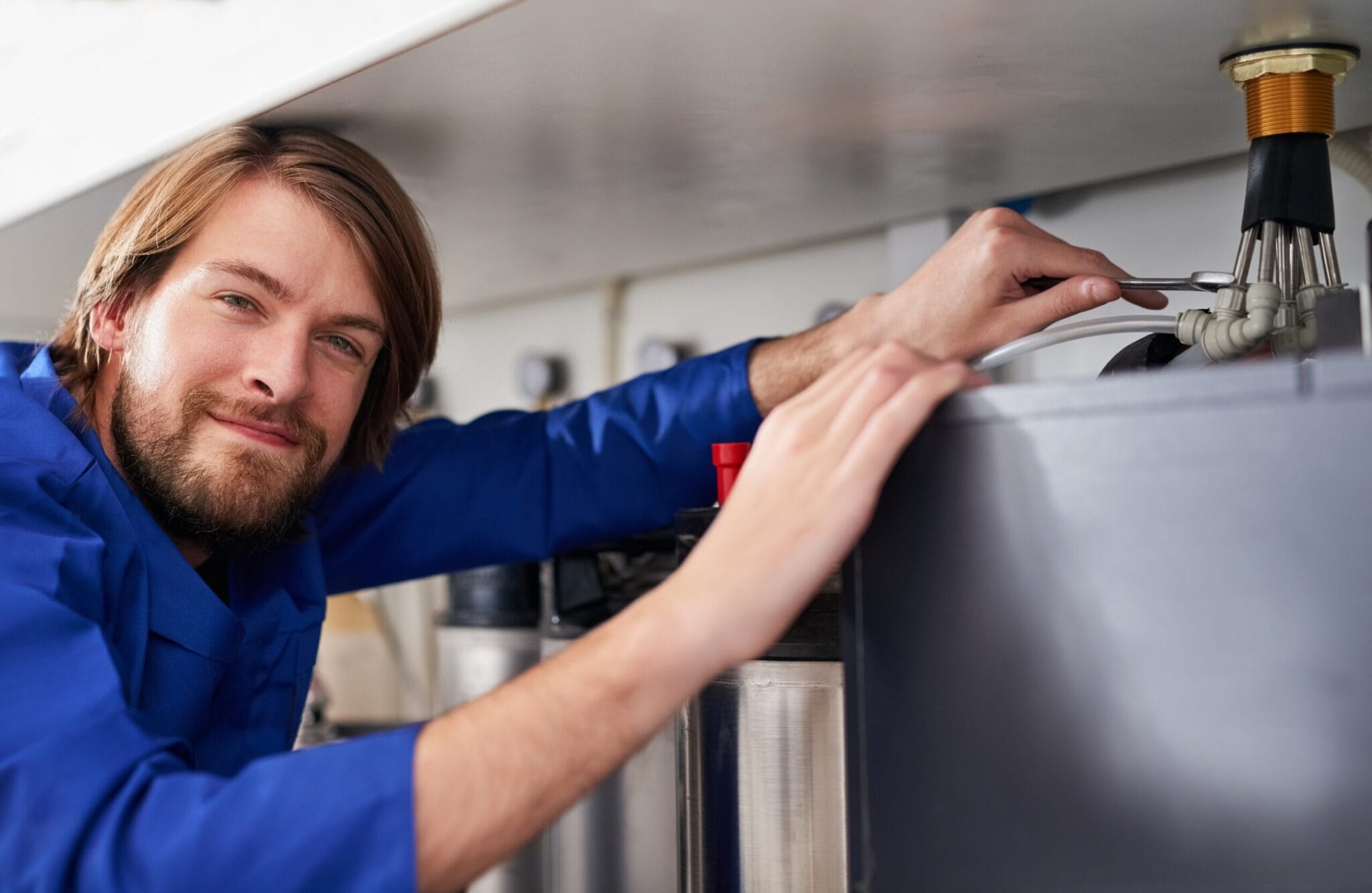 Appliance water line repair by plumber in Prescott Valley, Arizona